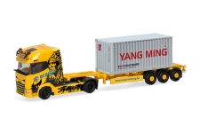 Herpa 321914 - H0 - DAF XG+ Container-Sattelzug Yang Ming